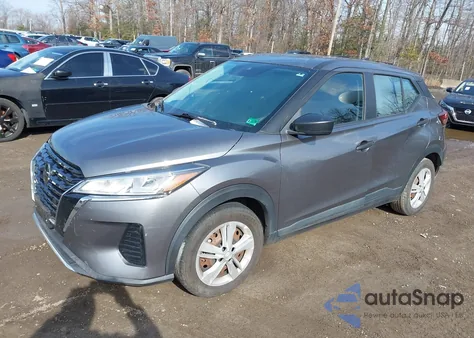 2021 Nissan Kicks S Xtronic Cvt из США, поврежденный, VIN 3N1CP5BV0ML535100